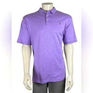 Polo by Ralph Lauren Men's S/S Classic Fit in Heather Purple Like New Size XL